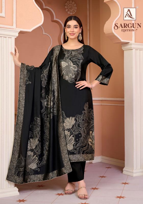 Alok sargun vol 7 wholesale dress materials in mysore